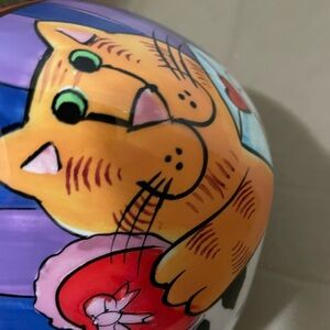 CATZILLA BOWL by Candace Reiter